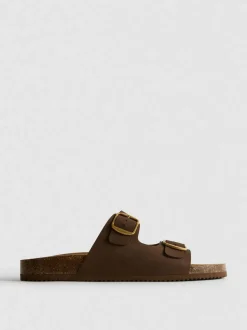 Sandalen mit Doppelschnallenriemen