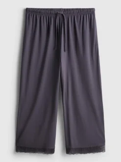 Schlafanzug-Culotte mit hohem Modalanteil