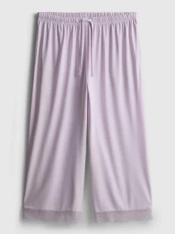 Schlafanzug-Culotte mit hohem Modalanteil