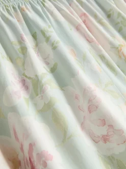 Schlafanzugshorts mit Blumenmuster