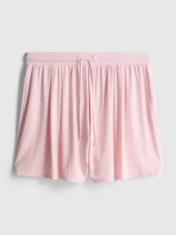 Schlafanzugshorts mit Kordelzug und hohem Modalanteil