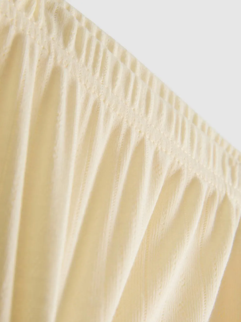 Schlafanzugshorts mit Pointelle-Muster