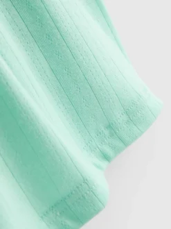 Schlafanzugshorts mit Pointelle-Muster