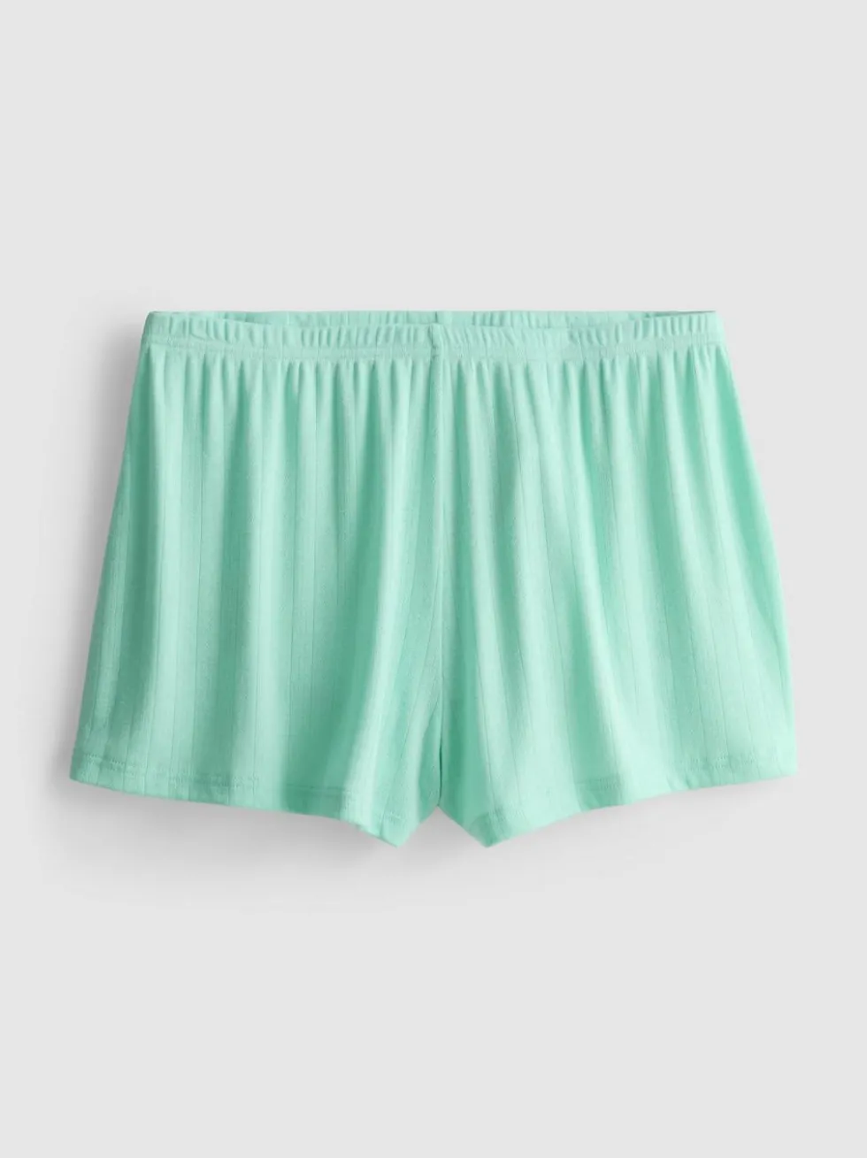 Schlafanzugshorts mit Pointelle-Muster