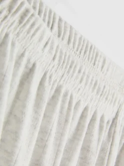 Schlafanzugshorts mit Pointelle-Muster