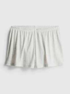 Schlafanzugshorts mit Pointelle-Muster