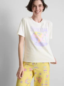 Schlafshirt mit „SpongeBob Schwammkopf OOTD“ Grafik