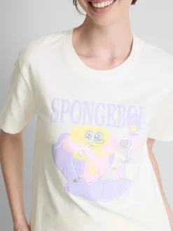 Schlafshirt mit „SpongeBob Schwammkopf OOTD“ Grafik