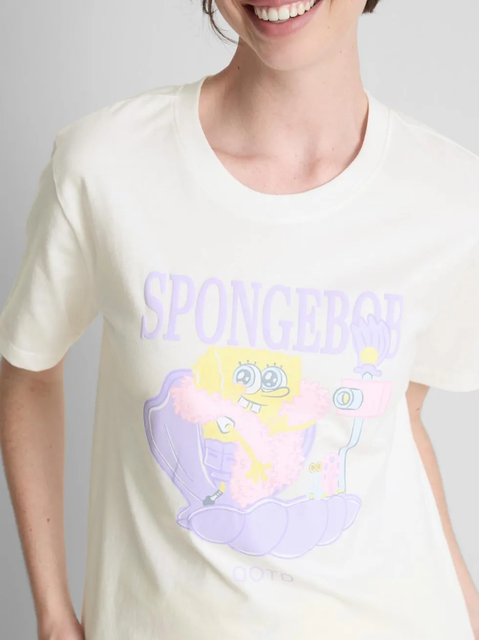 Schlafshirt mit „SpongeBob Schwammkopf OOTD“ Grafik