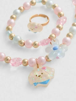 Schmuckset mit Hundeanhängern, 3er-Pack