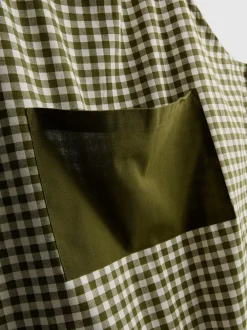 Schürze mit Vichykaros