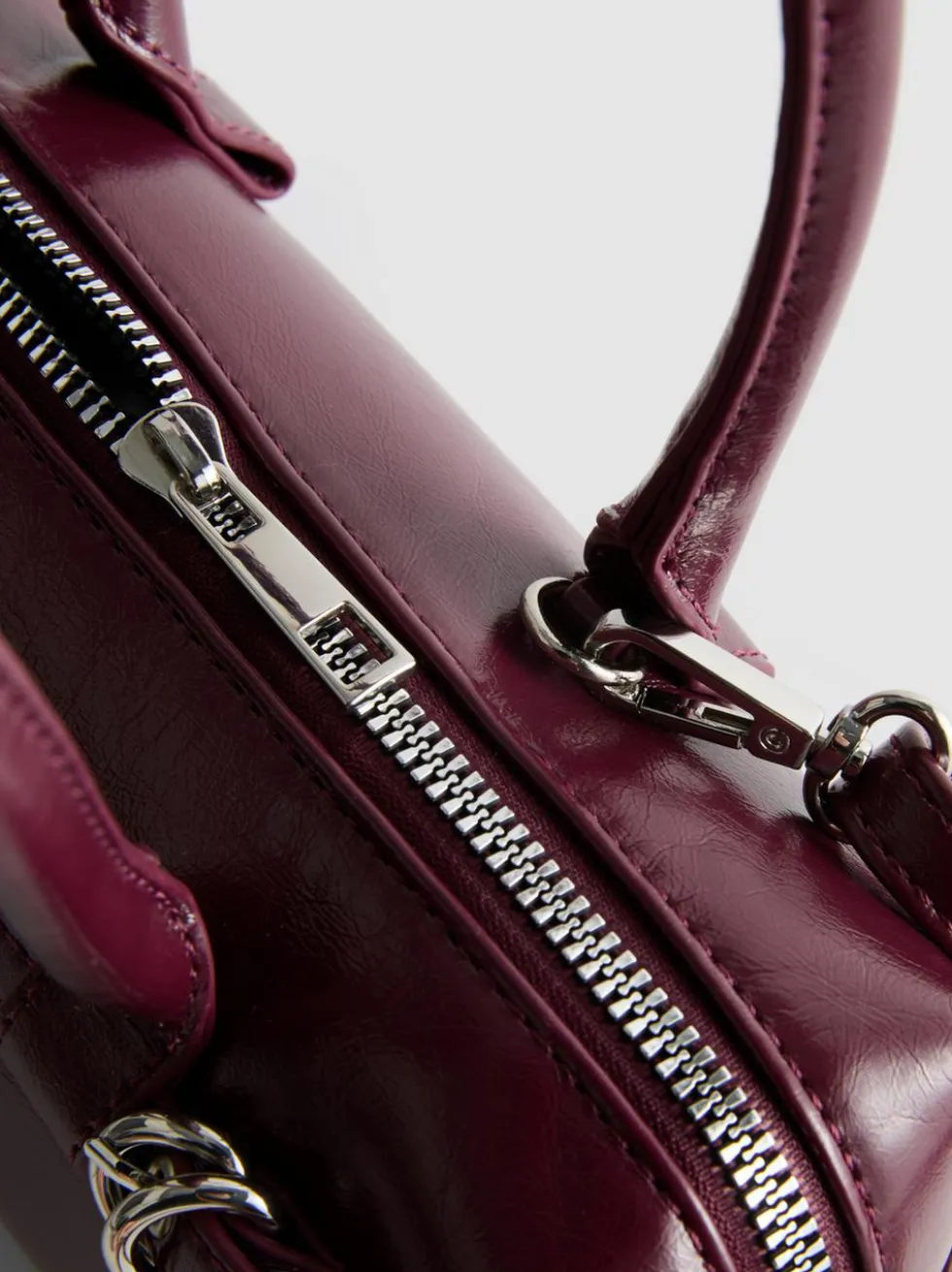 Schultertasche mit Ösen