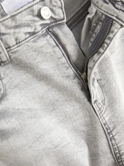 Skinny-Fit Jeans mit hohem Bund