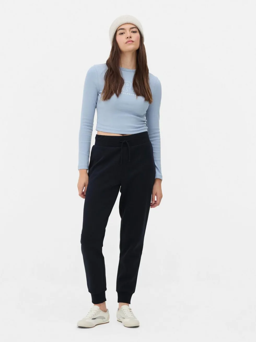 Skinny-Jogginghose mit Kordelzug