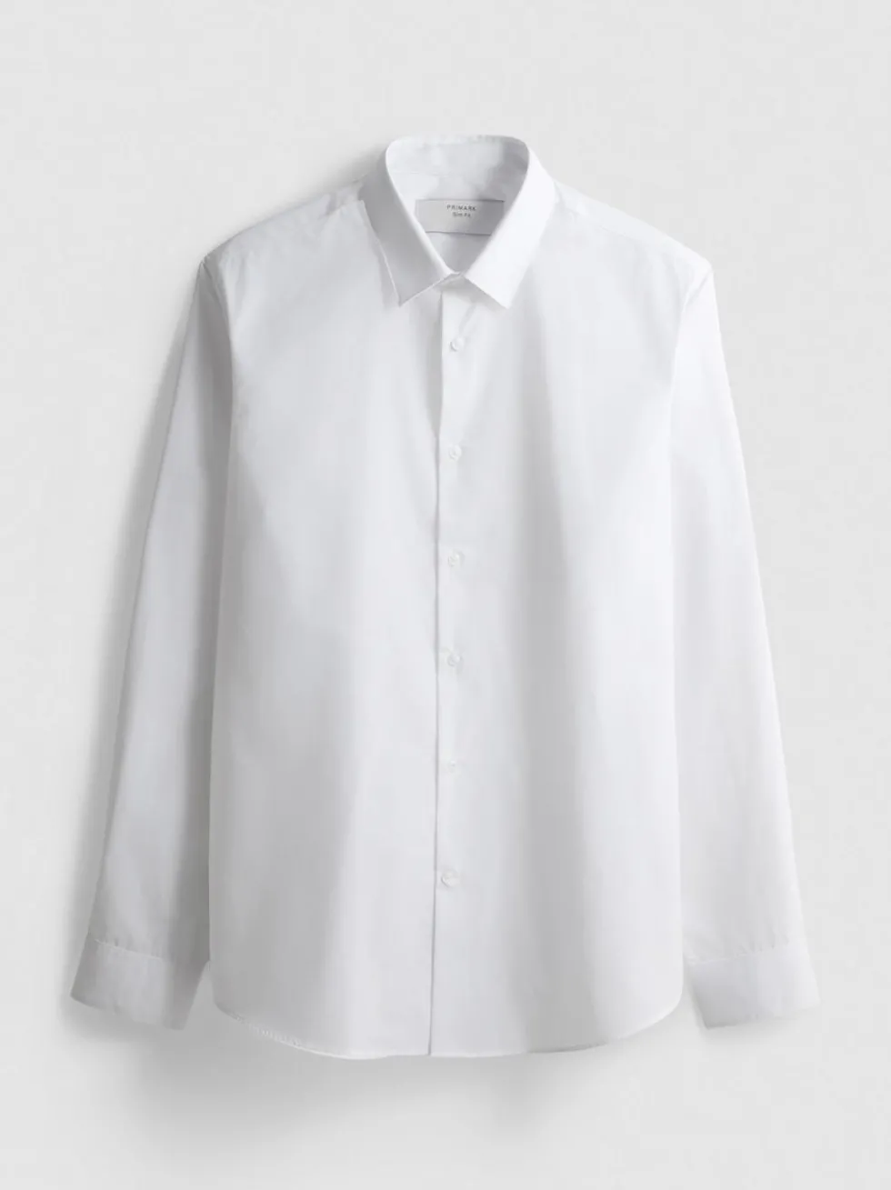 Slim-Fit-Hemd mit Knopfleiste und Stretchanteil