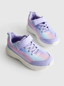 Sneaker mit dicker Sohle im Ombré-Look