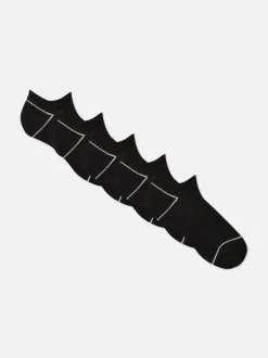 Sneakersocken aus Frottee, 5er-Pack