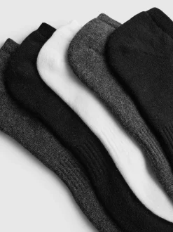 Sneakersocken aus Frottee, 5er-Pack