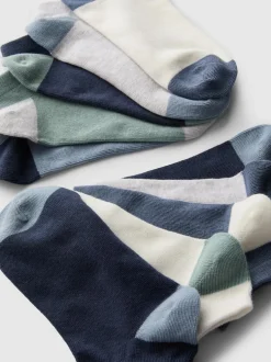 Sneakersocken mit Flachnaht, 10er-Pack