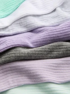 Sneakersocken mit hohem Baumwollanteil, 7er-Pack