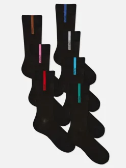 Socken mit Wochentage-Print, 7er-Pack