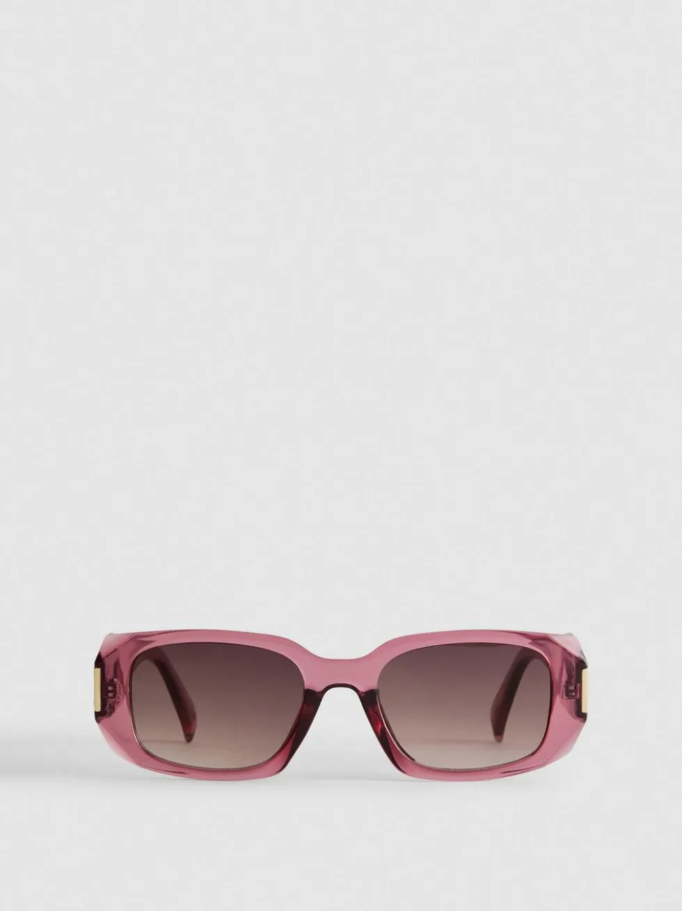 Sonnenbrille mit rechteckigen Gläsern