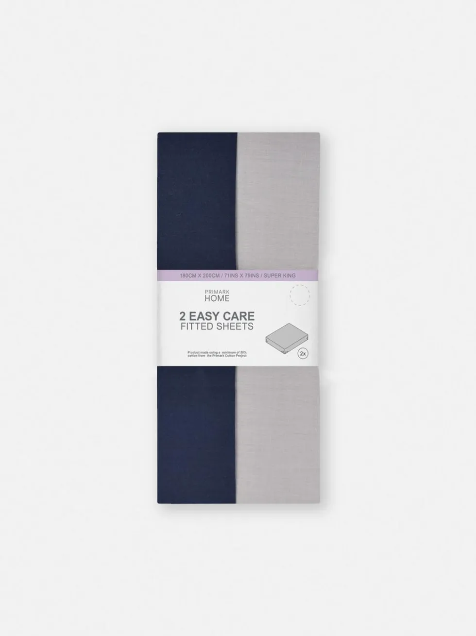 Spannbettlaken, Super-Kingsize, 2er-Pack