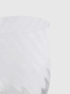 Spiralförmiges Trinkglas