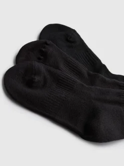 Sportliche Crew-Socken mit hohem Baumwollanteil, 3er-Pack