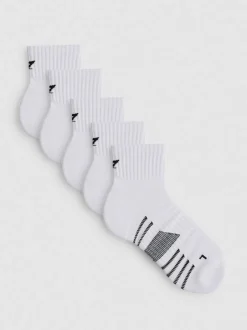 Sport-Sneakersocken, 5er-Pack