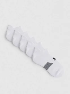 Sport-Sneakersocken, 5er-Pack