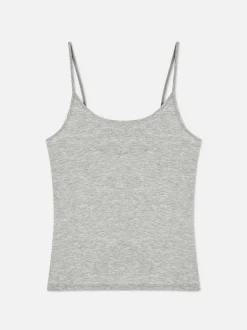 Stretch-Camisole mit U-Ausschnitt