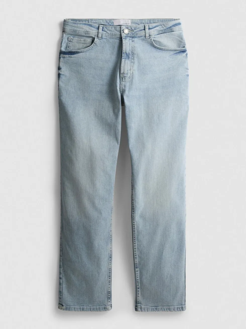 Stretch-Jeans mit geradem Bein