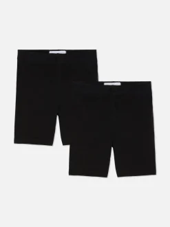 Stretch-Radlershorts, 2er-Pack