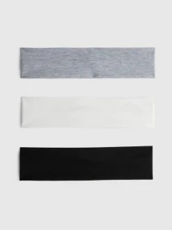 Stretch-Stirnbänder, 3er-Pack