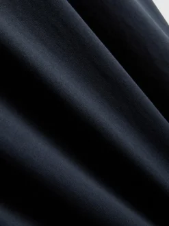 Stretch-T-Shirt aus Baumwolle mit Rundhalsausschnitt
