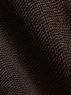 Strukturierte, ausgestellte Leggings mit Umschlag