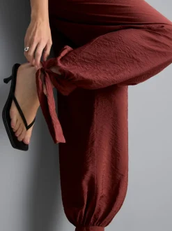 Strukturierte Cocoon-Hose