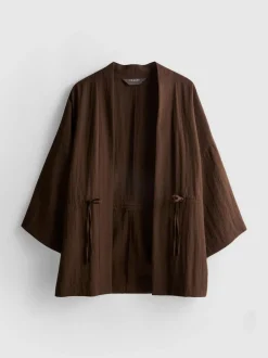 Strukturierter Kimono zum Binden