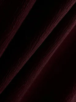 Strukturierte Satinhose mit geradem Bein