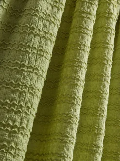 Strukturiertes Minikleid in Knitteroptik