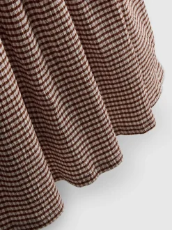 Strukturiertes Minikleid in Knitteroptik