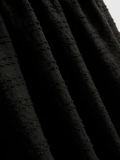 Strukturiertes Minikleid in Knitteroptik
