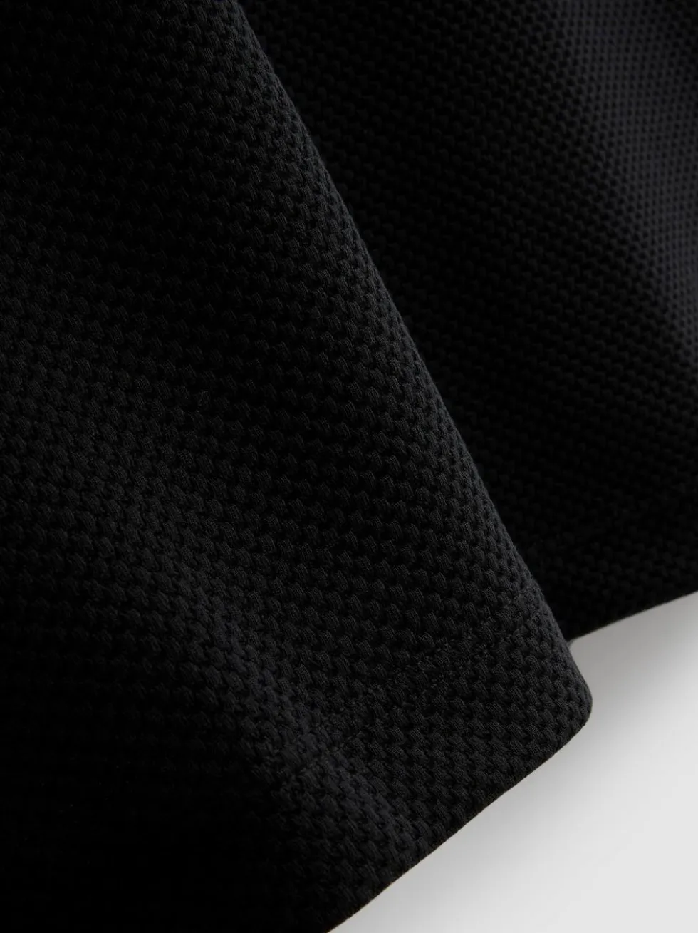 Strukturiertes Poloshirt