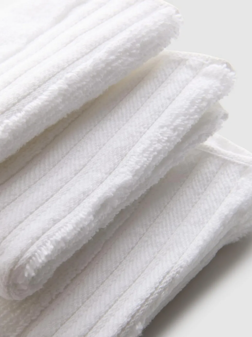Strukturierte Waschlappen, 3er-Pack