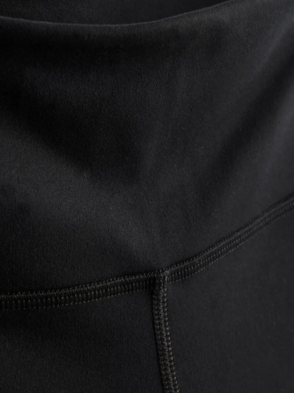Stützende Active-Leggings mit hohem Bund und ausgestelltem Bein