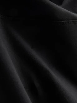 Stützende Active-Leggings mit hohem Bund und ausgestelltem Bein
