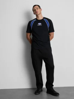 „Subaru“ T-Shirt mit Einsätzen