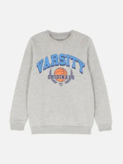 Sweatshirt mit Rundhalsausschnitt