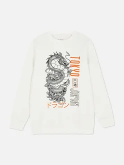 Sweatshirt mit Rundhalsausschnitt